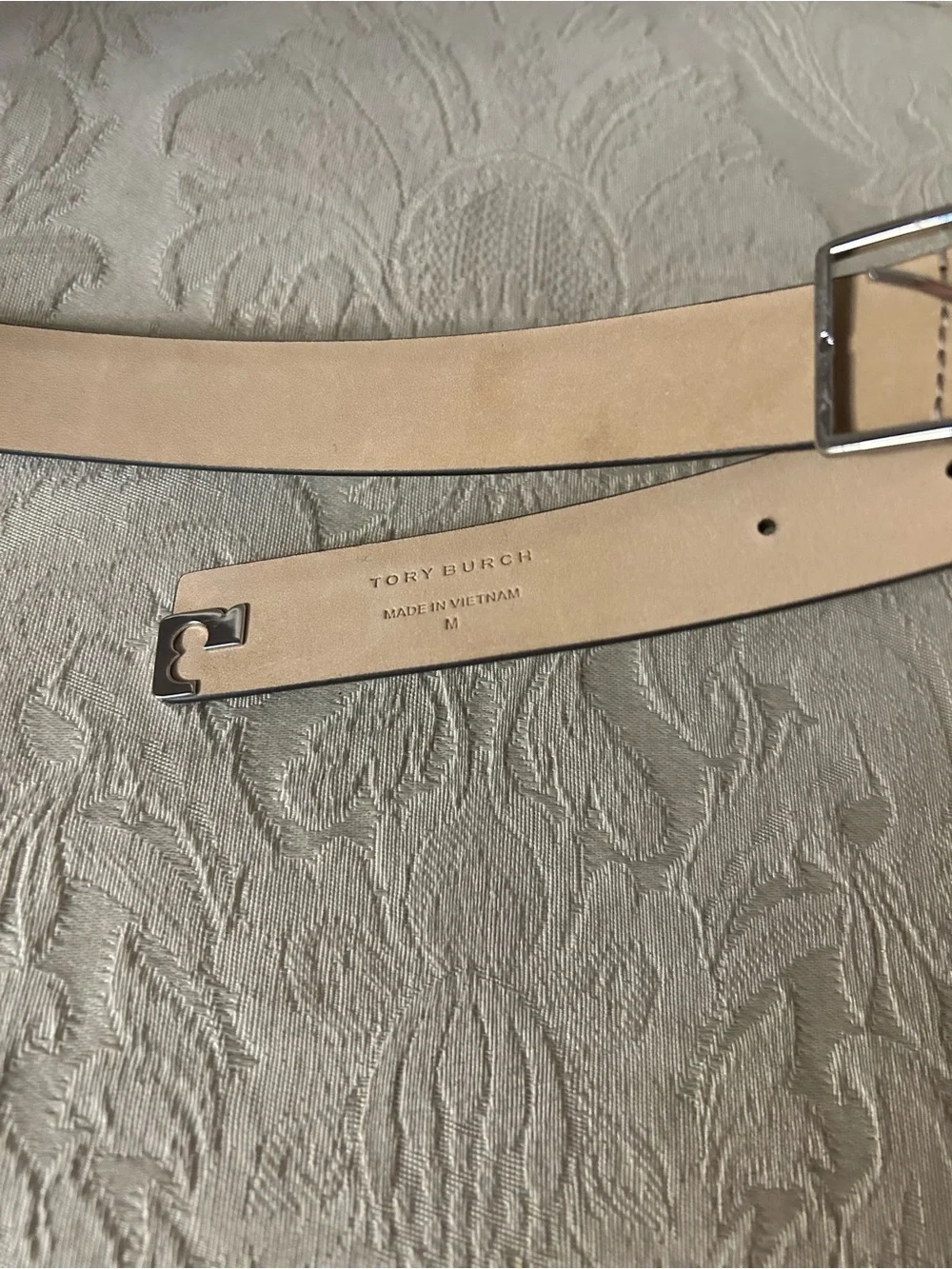 Tory Burch Gigi leather belt women size medium
